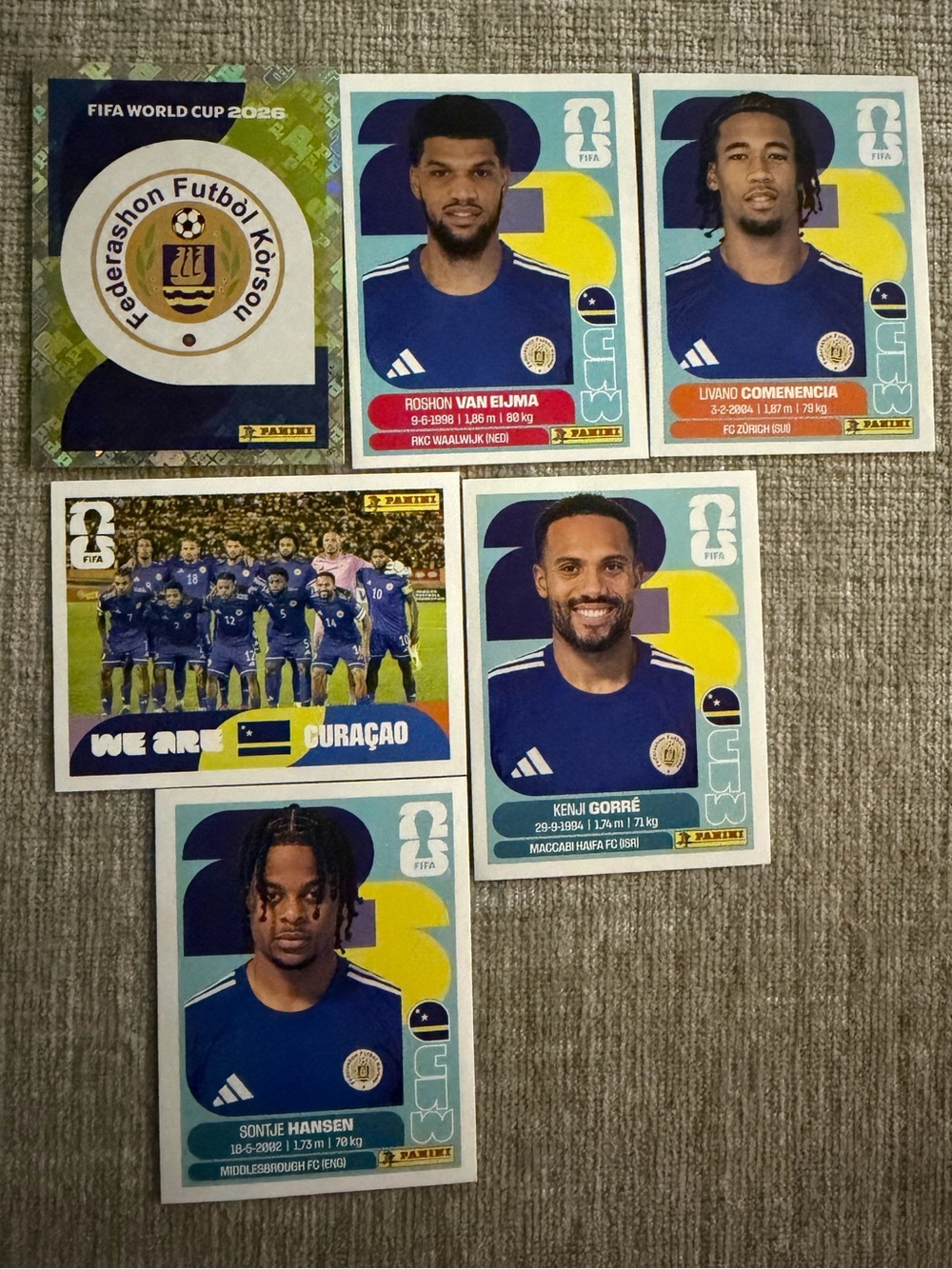 Curaçao FIFA Stickers